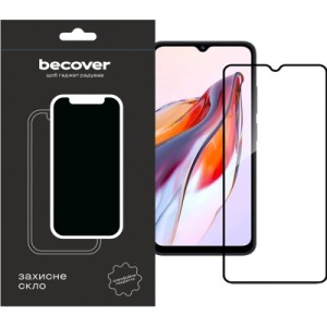Стекло защитное BeCover Tecno Spark 10C (KI5k) Black (709747)