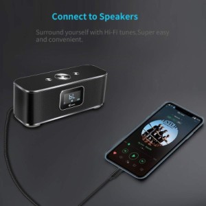 Кабель мультимедийный AUX Lightning to TRS Audio 3.5mm M/M 1.0m Choetech (AUX007)