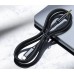Кабель мультимедийный AUX USB-C to TRS Audio 3.5mm M/M DAC Chip 96kHz 1.0m black Choetech (AUX006)