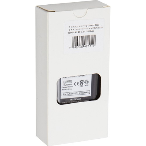 Аккумуляторная батарея Motorola CP040 Ni-MH 7.5V 2000mAh Power-Time (PTM-040)