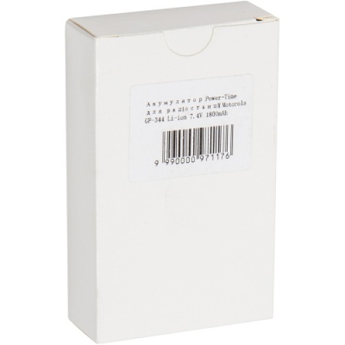 Аккумуляторная батарея Motorola GP-344 Li-ion 7.4V 1800mA Power-Time (PTM-344)