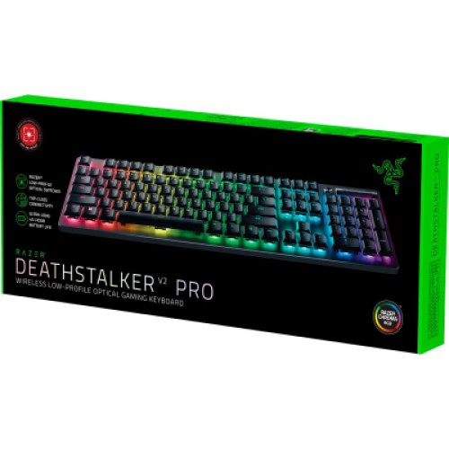 Клавиатура Razer DeathStalker V2 Pro Wireless Red Switch UA Black (RZ03-04360800-R3M1)