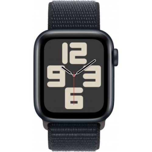 Смарт-часы Apple Watch SE GPS 40mm Midnight Aluminium Case with Midnight Sport Loop (MRE03QP/A)