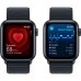 Смарт-часы Apple Watch SE GPS 40mm Midnight Aluminium Case with Midnight Sport Loop (MRE03QP/A)
