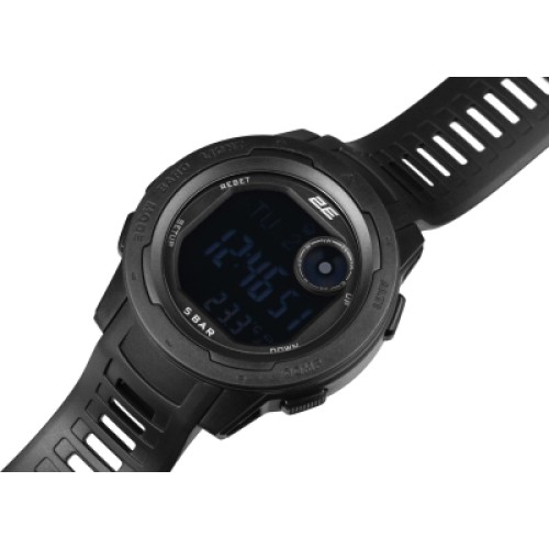 Смарт-часы 2E Delta X Black з компасом та крокоміром (2E-TCW10BK)