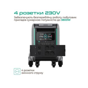 Зарядна станція Zendure SuperBase V6400 (ZDSBV6400-GY-EU)