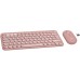 Комплект Logitech Pebble 2 Wireless UA Rose (920-012241)
