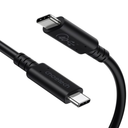 Дата кабель USB-C to USB-C 0.8m USB 4 100W 40Gbps 8K60Hz Choetech (XCC-1028) Дата кабель USB-C to USB-C 0.8m USB 4 100W 40Gbps 8K60Hz Choetech (XCC-1028)