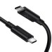 Дата кабель USB-C to USB-C 0.8m USB 4 100W 40Gbps 8K60Hz Choetech (XCC-1028) Дата кабель USB-C to USB-C 0.8m USB 4 100W 40Gbps 8K60Hz Choetech (XCC-1028)