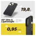 Чехол для мобильного телефона Armorstandart LikeCarbon MagCase Apple iPhone 15 Plus Black (ARM69292)