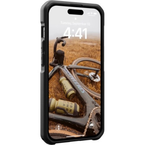 Чехол для мобильного телефона UAG Apple iPhone 15 Metropolis LT Magsafe, Kevlar Black (114315113940)