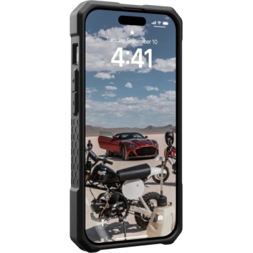 Чехол для мобильного телефона UAG Apple iPhone 15 Pro Max Monarch Pro Magsafe, Kevlar Black (114222113940)