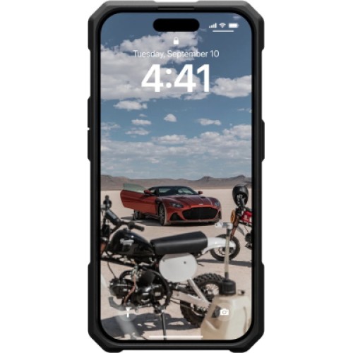 Чехол для мобильного телефона UAG Apple iPhone 15 Pro Monarch Pro Magsafe, Kevlar Elemental Green (11422111397B)