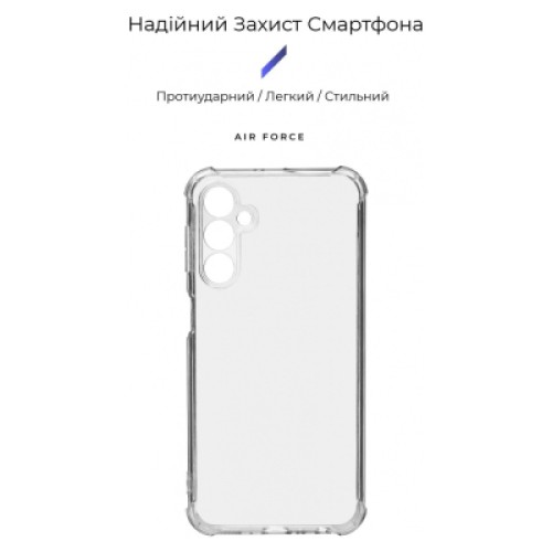 Чехол для мобильного телефона Armorstandart Air Force Samsung M34 5G (M346) Camera cover Transparent (ARM69663)