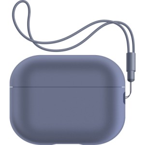 Чохол для навушників Armorstandart Silicone Case with straps для Apple Airpods Pro 2 Dark Purple (ARM68611)