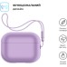 Чехол для наушников Armorstandart Silicone Case with straps для Apple Airpods Pro 2 Pink Purple (ARM68613)