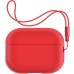 Чехол для наушников Armorstandart Silicone Case with straps для Apple Airpods Pro 2 Red (ARM68614)
