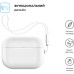 Чехол для наушников Armorstandart Silicone Case with straps для Apple Airpods Pro 2 Transparent (ARM68617)