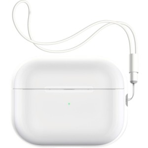 Чехол для наушников Armorstandart Silicone Case with straps для Apple Airpods Pro 2 Transparent (ARM68617)