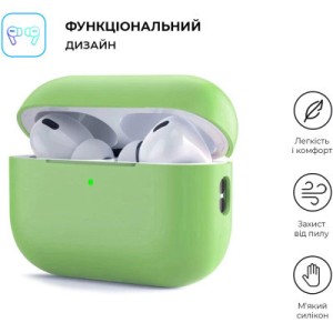 Чехол для наушников Armorstandart Silicone Case для Apple Airpods Pro 2 Matcha Green (ARM64536)