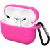 Чехол для наушников Armorstandart Silicone Case для Apple Airpods Pro Hot Pink (ARM56077)