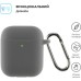 Чехол для наушников Armorstandart Ultrathin Silicone Case With Hook для Apple AirPods 2 Advanced Ash (ARM59677)