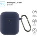 Чехол для наушников Armorstandart Silicone Case With Hook для Apple AirPods 2 Dark Blue (ARM59681)