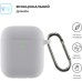 Чехол для наушников Armorstandart Ultrathin Silicone Case With Hook для Apple AirPods 2 Light Grey (ARM59685)