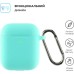 Чехол для наушников Armorstandart Ultrathin Silicone Case With Hook для Apple AirPods 2 Mint Green (ARM59686)