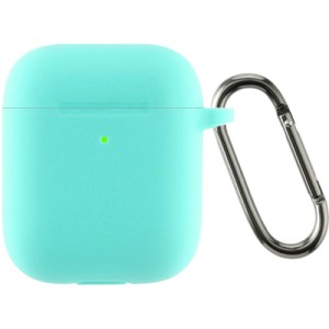 Чохол для навушників Armorstandart Ultrathin Silicone Case With Hook для Apple AirPods 2 Mint Green (ARM59686)