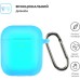Чехол для наушников Armorstandart Ultrathin Silicone Case With Hook для Apple AirPods 2 Noctilucent (ARM59687)