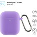 Чехол для наушников Armorstandart Ultrathin Silicone Case With Hook для Apple AirPods 2 Purple (ARM59690)