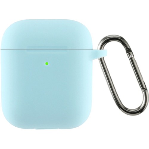 Чехол для наушников Armorstandart Ultrathin Silicone Case With Hook для Apple AirPods 2 Sky Blue (ARM59692)
