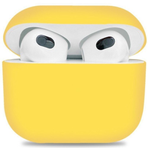 Чехол для наушников Armorstandart Ultrathin Silicone Case для Apple AirPods 3 Mellow Yellow (ARM60300)