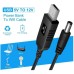 Кабель питания USB 2.0 AM to DC 5.5 х 2.1 mm 1.0m 5V to 12V Dynamode (DM-USB-DC-5.5x2.1-12V)