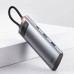 Порт-репликатор Baseus 7-in-1 Metal Gleam Series Type-C to HDMI+USB+SD/TF Docking Station (WKWG020113) Порт-репликатор Baseus 7-in-1 Metal Gleam Series Type-C to HDMI+USB+SD/TF Docking Station (WKWG020113)
