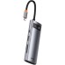Порт-репликатор Baseus 7-in-1 Metal Gleam Series Type-C to HDMI+USB+SD/TF Docking Station (WKWG020113) Порт-репликатор Baseus 7-in-1 Metal Gleam Series Type-C to HDMI+USB+SD/TF Docking Station (WKWG020113)