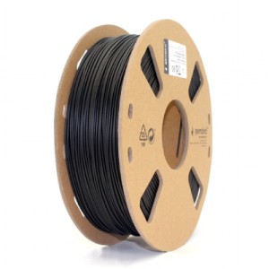 Пластик для 3D-принтера Gembird TPE, 1.75 мм, Black, 1kg (3DP-TPE1.75-01-BK)