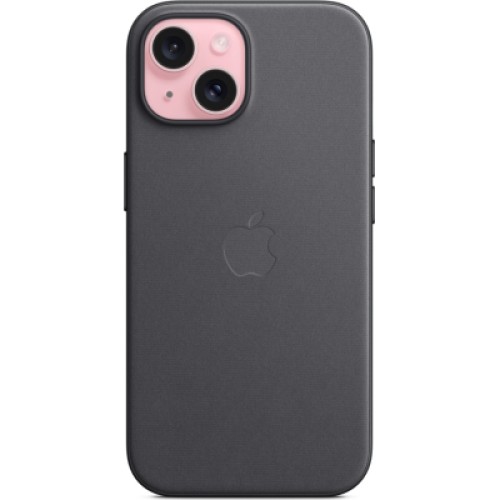 Чехол для мобильного телефона Apple iPhone 15 FineWoven Case with MagSafe Black (MT393ZM/A)