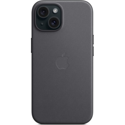 Чехол для мобильного телефона Apple iPhone 15 FineWoven Case with MagSafe Black (MT393ZM/A)