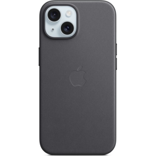 Чехол для мобильного телефона Apple iPhone 15 FineWoven Case with MagSafe Black (MT393ZM/A)