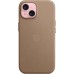 Чехол для мобильного телефона Apple iPhone 15 FineWoven Case with MagSafe Taupe (MT3C3ZM/A)