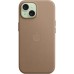 Чехол для мобильного телефона Apple iPhone 15 FineWoven Case with MagSafe Taupe (MT3C3ZM/A)