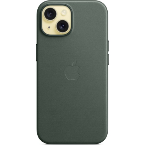 Чехол для мобильного телефона Apple iPhone 15 FineWoven Case with MagSafe Evergreen (MT3J3ZM/A)