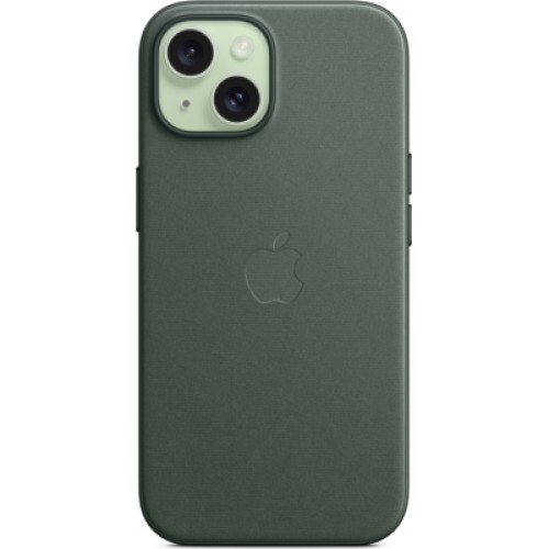 Чехол для мобильного телефона Apple iPhone 15 FineWoven Case with MagSafe Evergreen (MT3J3ZM/A)