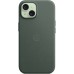Чехол для мобильного телефона Apple iPhone 15 FineWoven Case with MagSafe Evergreen (MT3J3ZM/A)