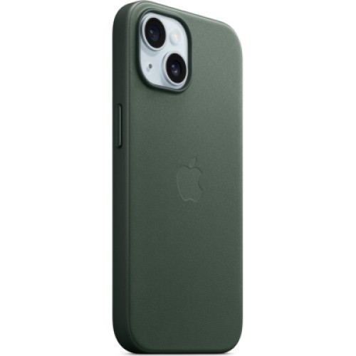Чехол для мобильного телефона Apple iPhone 15 FineWoven Case with MagSafe Evergreen (MT3J3ZM/A)
