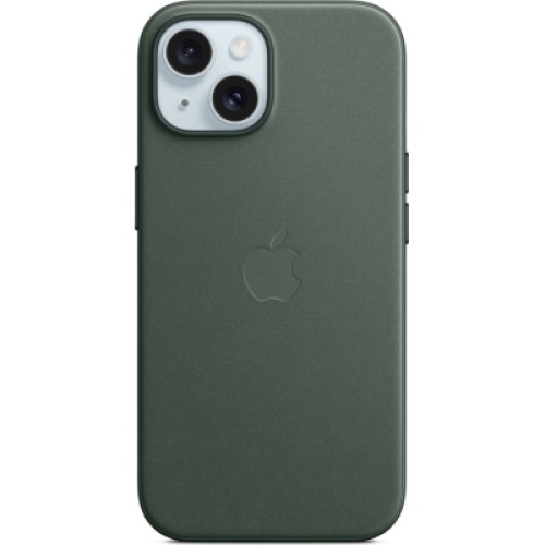 Чехол для мобильного телефона Apple iPhone 15 FineWoven Case with MagSafe Evergreen (MT3J3ZM/A)