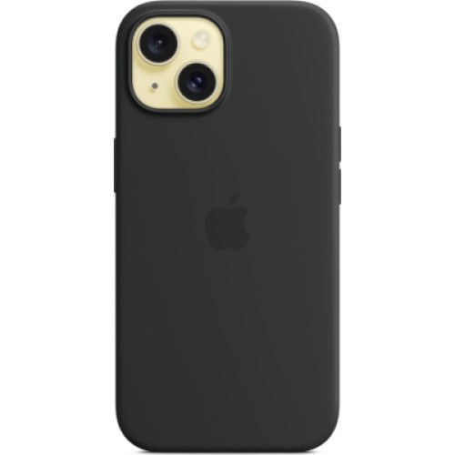 Чехол для мобильного телефона Apple iPhone 15 Silicone Case with MagSafe Black (MT0J3ZM/A)