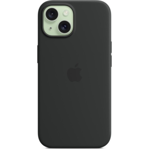 Чехол для мобильного телефона Apple iPhone 15 Silicone Case with MagSafe Black (MT0J3ZM/A)